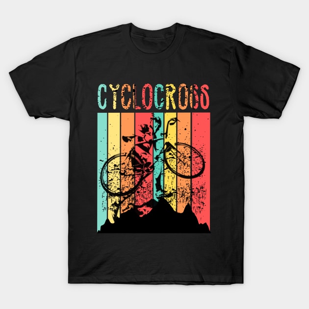 carrera de ciclismo cyclocross T-Shirt by vintagejoa